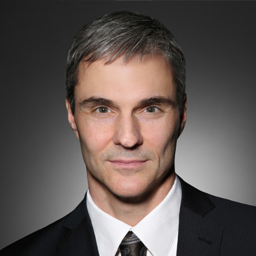 smiling white business man